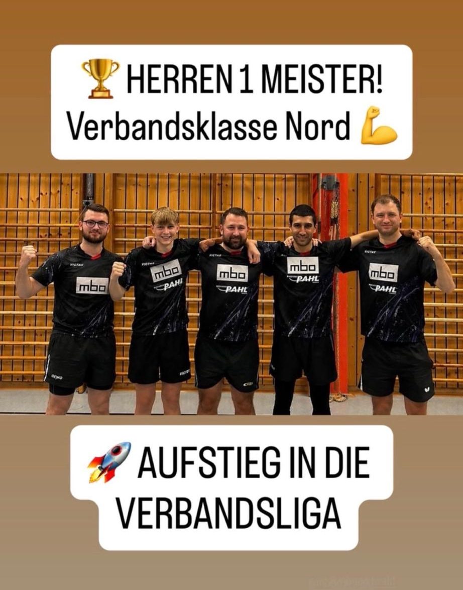 Mannschaft der Tischtennis-Abteilung des FC Külsheim