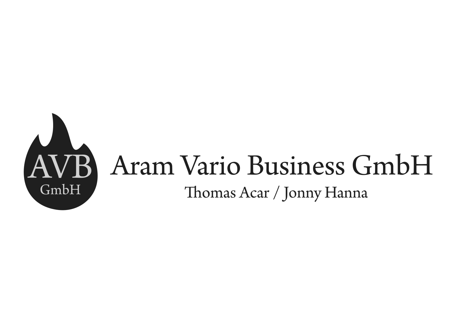 Aram Vario Business GmbH Thomas Acar / Jonny Hanna Aram Vario Business GmbH Thomas Acar / Jonny Hanna